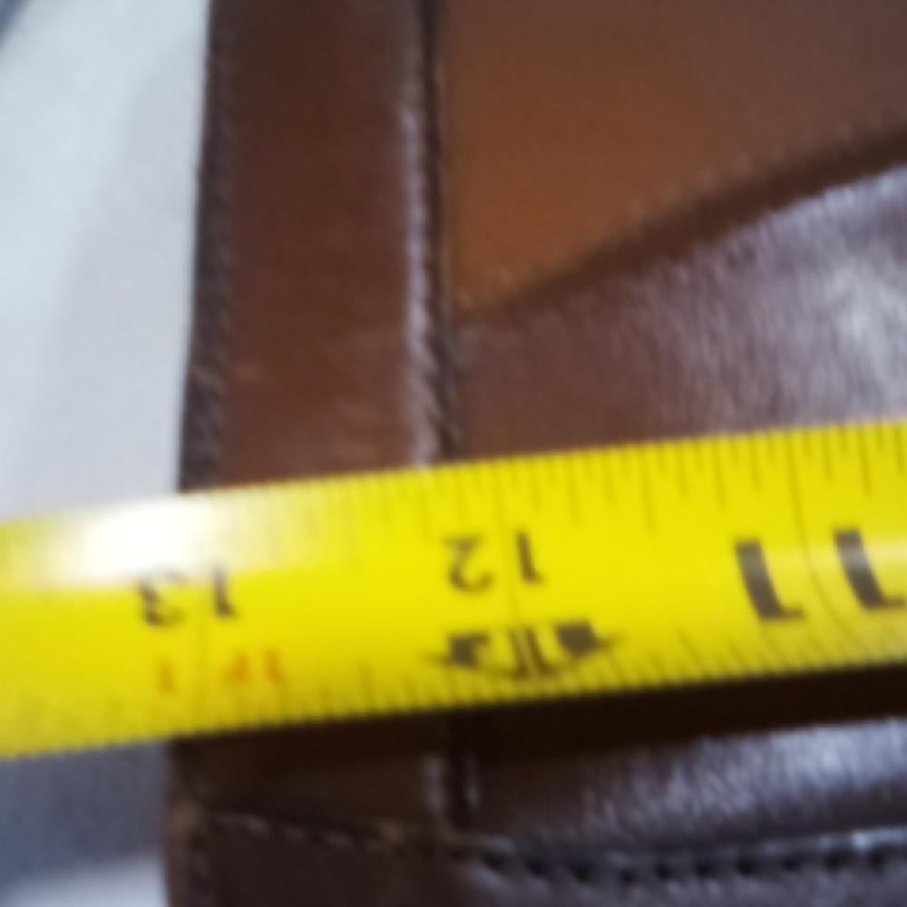 Elegant Leather Patchwork Satchel - image 9